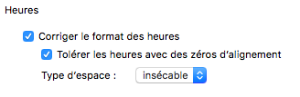 Capture d'écran d'Antidote 9 de l'option 