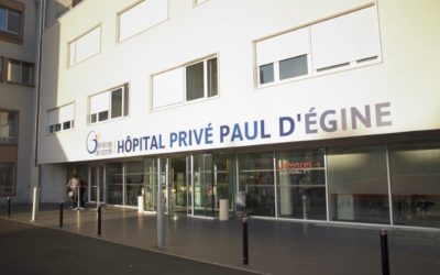 Façade de l'hôpital