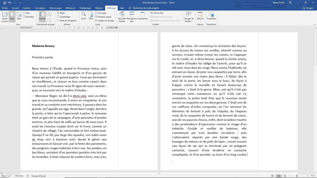 Astuce Word numéroter automatiquement les pages d